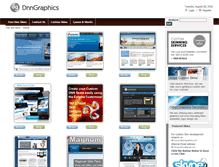 Tablet Screenshot of previews.dnngraphics.com